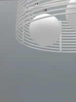 E-STYLO Lampada a sospensione moderna, perfetta per illuminare con stile cucine, sale da pranzo, soggiorni e open space, Ø.50cm X Ø.50cm H. 120cm