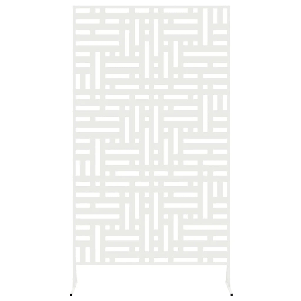 Schermo per Privacy Bianco 100 x 50 x 180 cm Acciaio CFW3228096