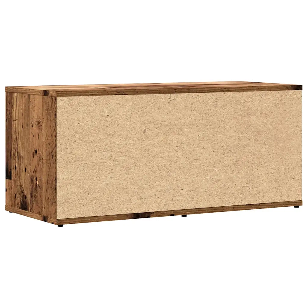 Mobile Porta TV Legno Antico 80x34x35,5 cm Legno Multistrato 856010