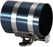 Compressore a Sifone - Adatto per 53-175 mm - Acciaio Manganese - Dimensione Opzionale 3/4/6 pollici - Lavorazione a Marteau di Alta Qualità - Blu/Argento