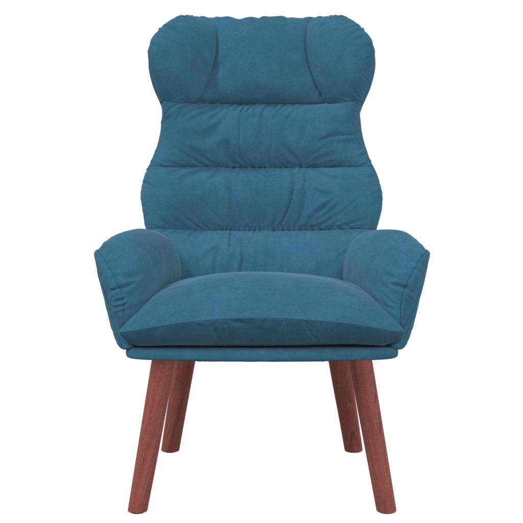 Poltrona Relax Blue Velvet