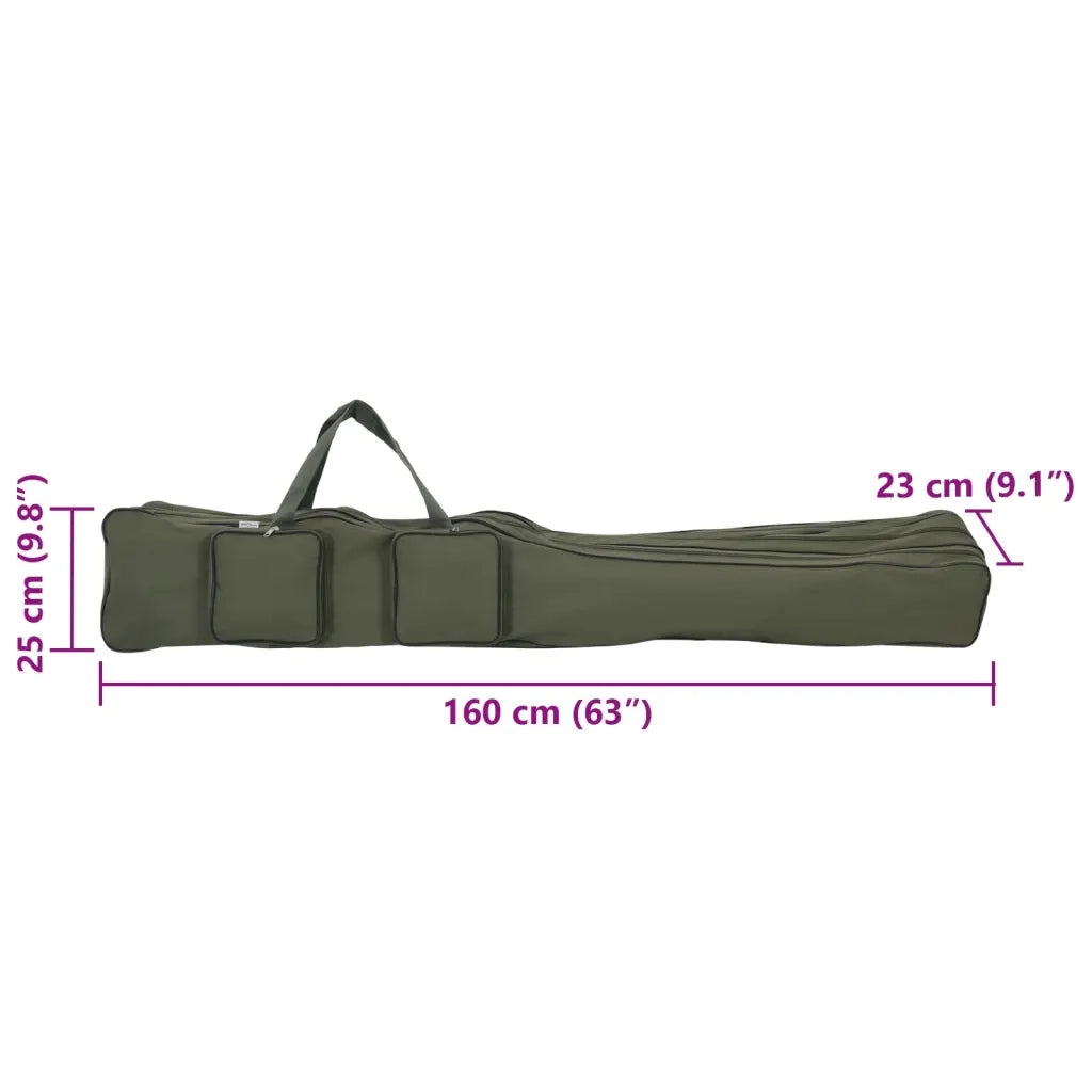 Borsa per Canna da Pesca Verde 160 cm in Tessuto Oxford CFW5848732