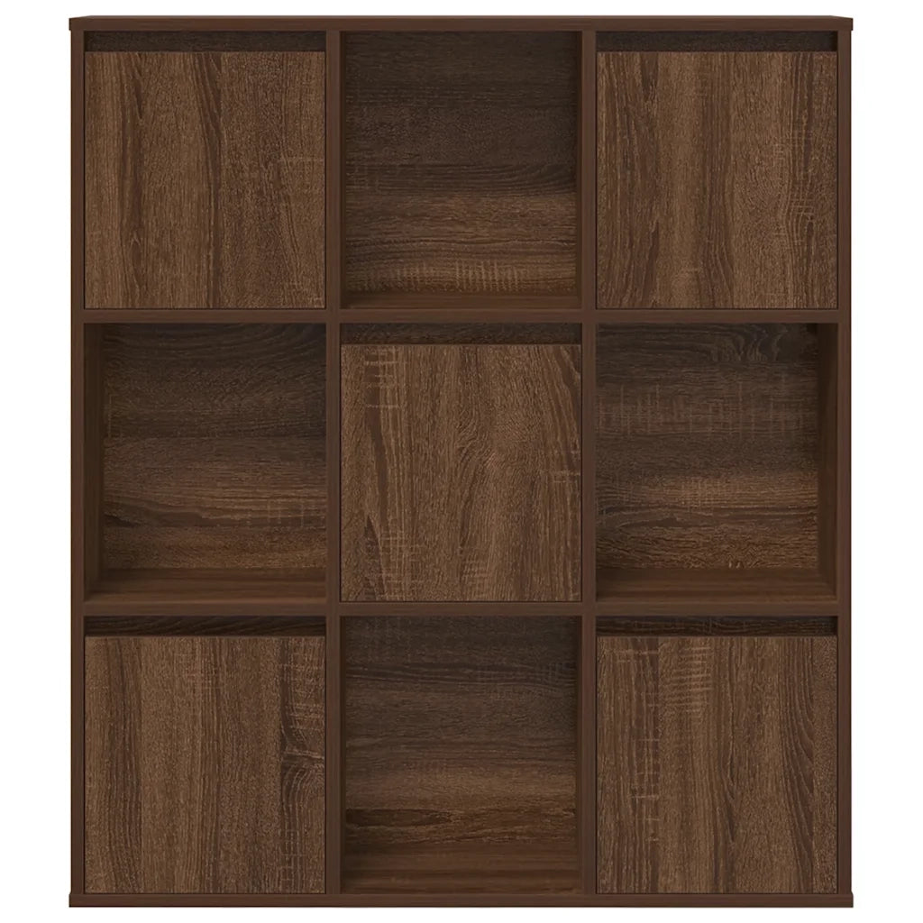 Libreria Rovere Marrone 89x24x101,5 cm in Legno Multistrato 860406