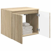 Mobiletto da Bagno | Armadio da bagno a Muro Rovere Sonoma 62,5 x 44,5 x 50 cm