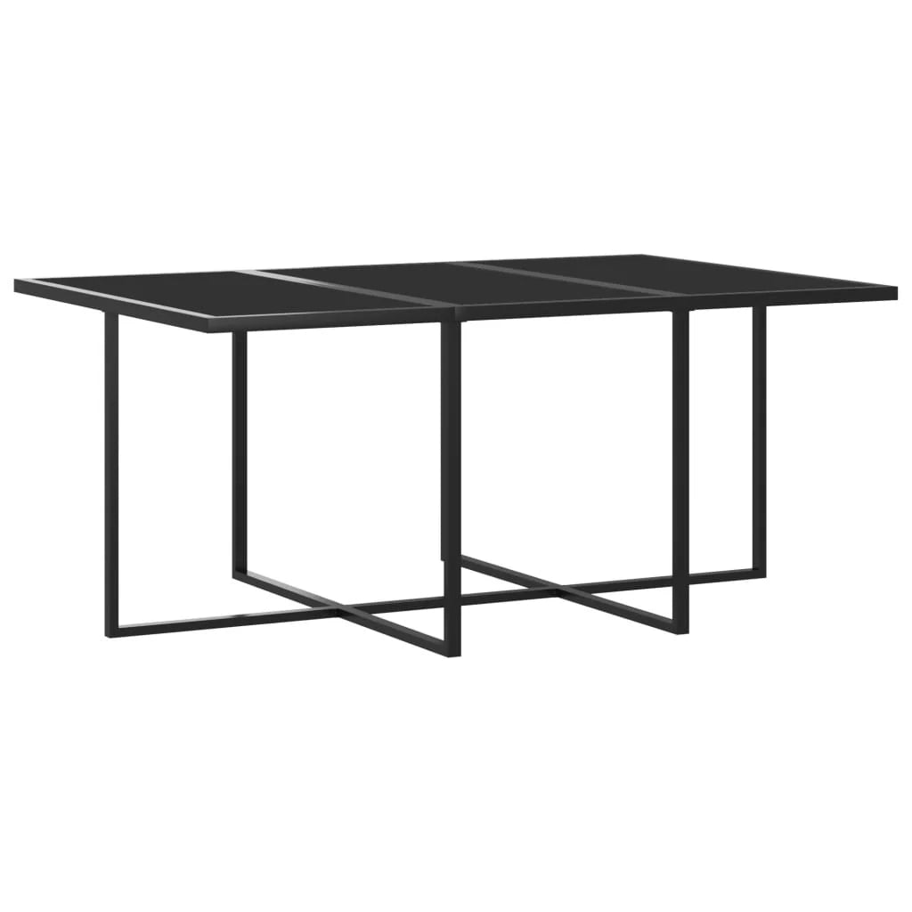 Set di mobili da giardino mobili da esterno 11 pezzi con cuscini resina intrecciata grigia 02_0015413
