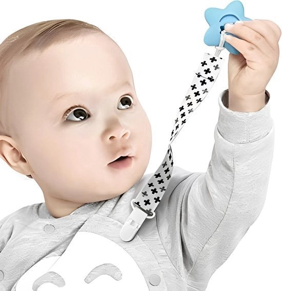 4 clip per catenina per bambini, catenina leggera per neonati, ragazze e ragazzi