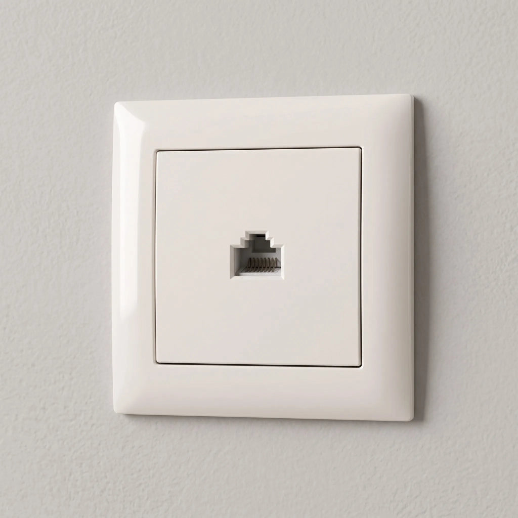 Presa Rj45 Con Cornice Oste Jnh010-s Beige