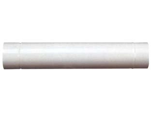 TUBO PORCELLANATO PER STUFE A LEGNA BIANCO LUCIDO  ø cm.12x100    SAVE