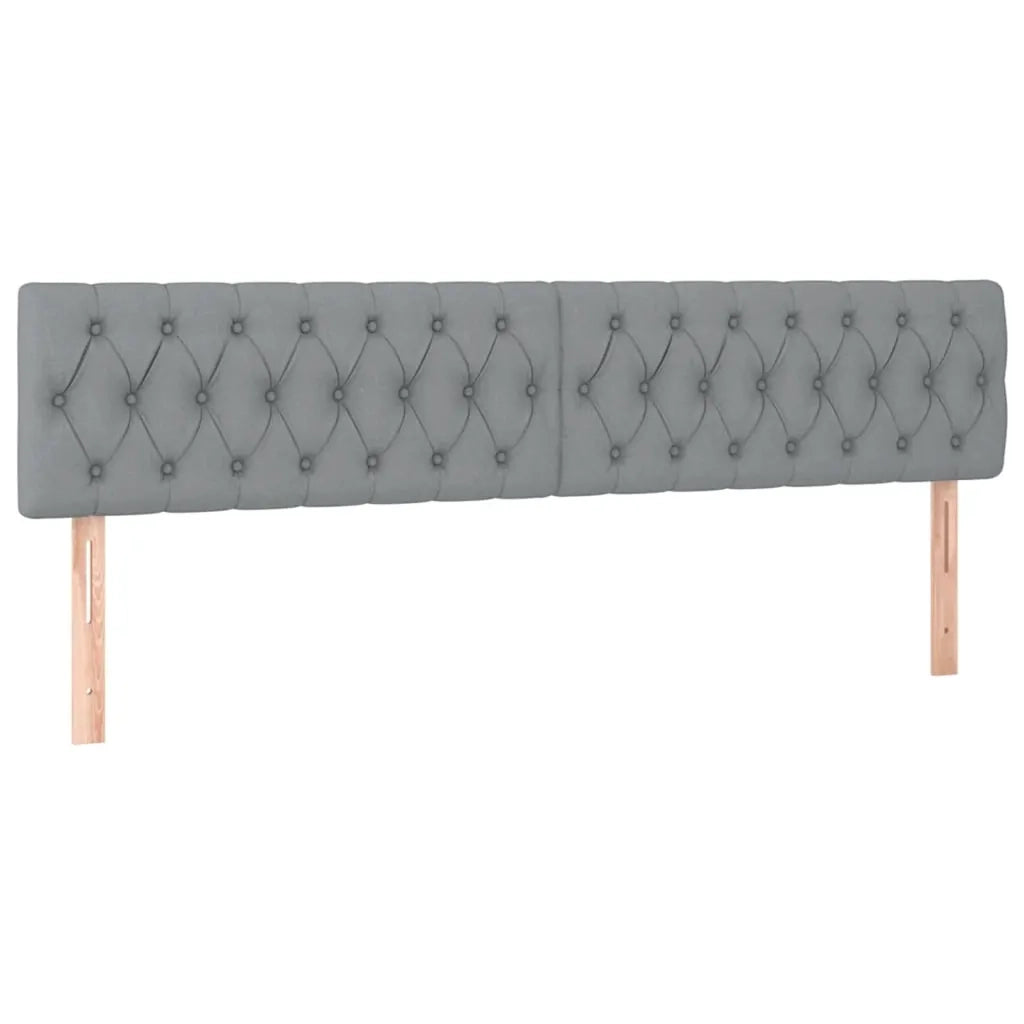 Struttura Letto Pouf con Materassi 180x200 cm in Tessuto 3312015