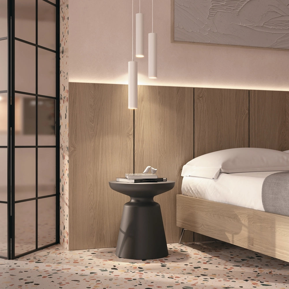 Lampada a sospensione Maytoni Focus P075PL-01W bianca GU10