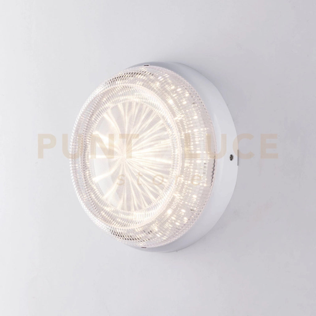 PLAFONIERA LED CAPRI BIANCA 20W 2350LM CCT 3000K / 4000K IP65 20,7X7CM