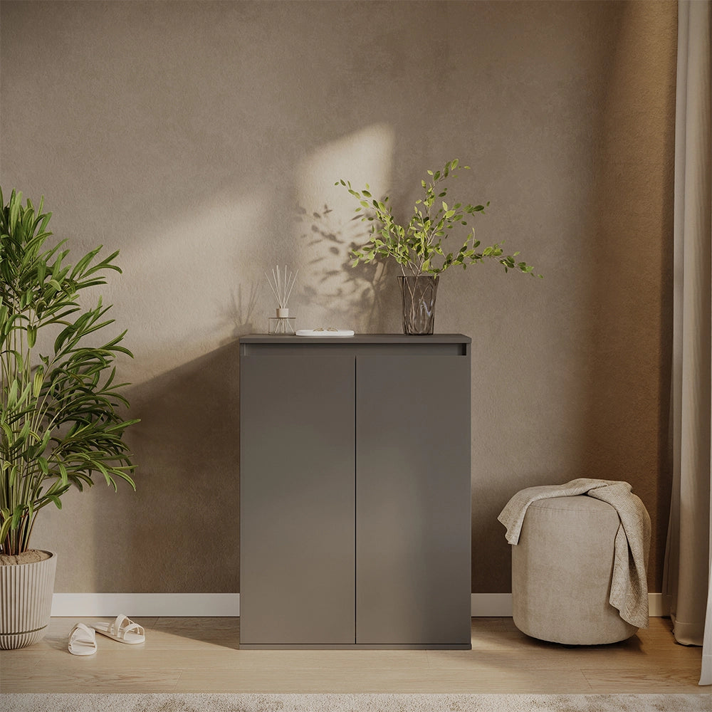 Vicco Credenza Antracite 74 x 99.6 cm con 2 porte