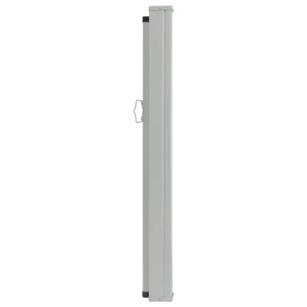 Tenda da sole laterale retrattile/schermo privacy per patio giardino terrazza balcone 100 x 500 cm crema 02_0007190