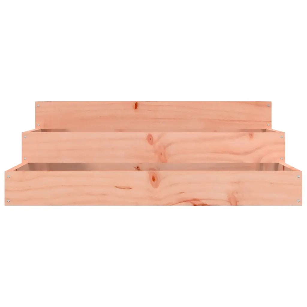 Fioriera 78x78x27 cm in Legno Massello di Douglas