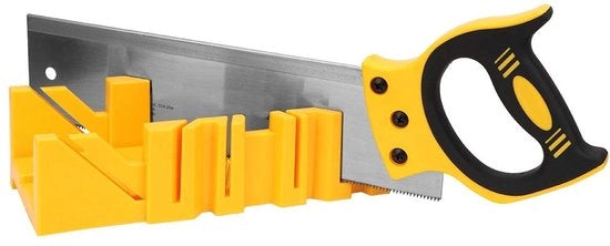 Sega a serramanico per hobbisti - Prodotto con design ergonomico - Colore giallo - Contenitore serramanico incluso - Incluso sega per precisione - Adatto per progetti DIY...