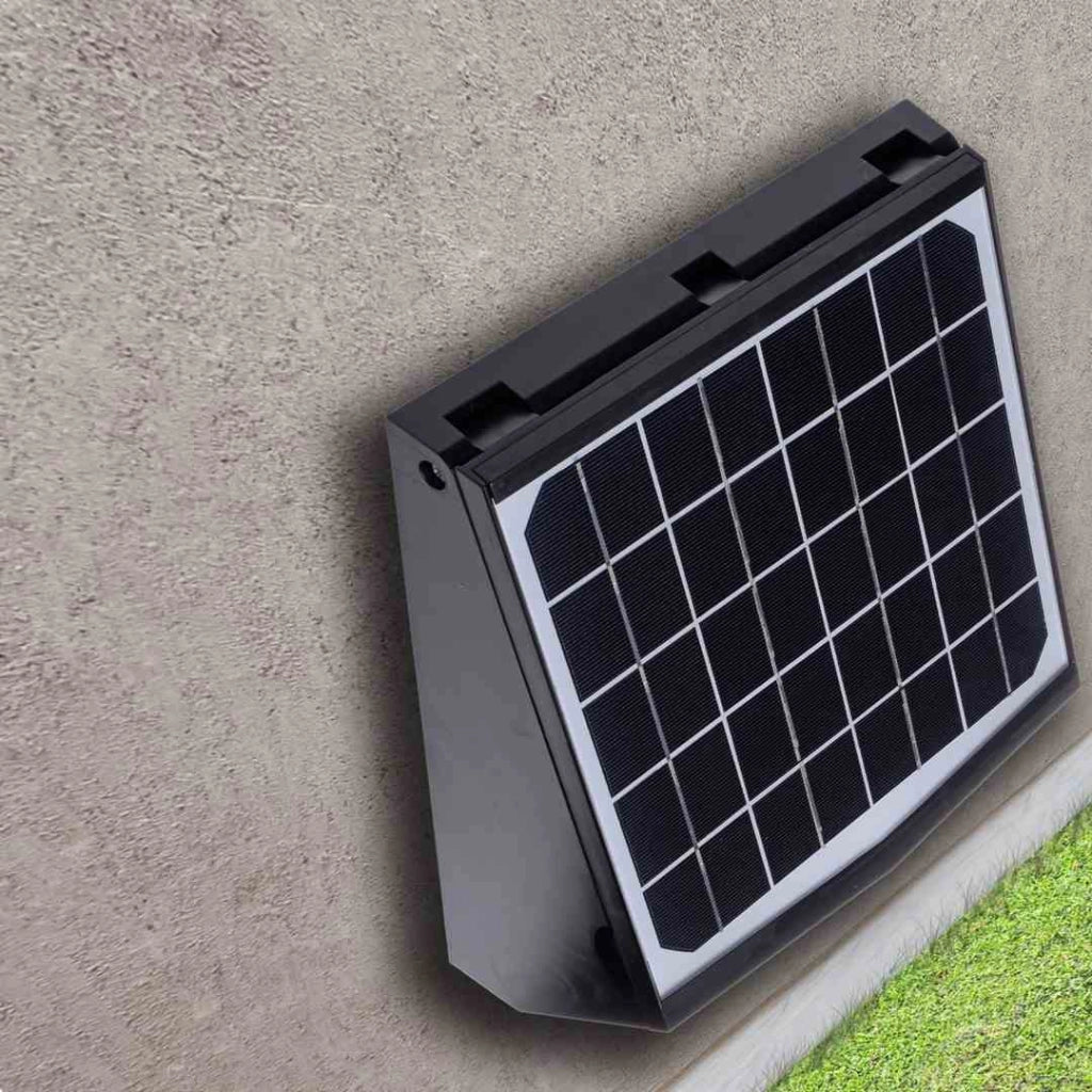 Applique esterna solare LED 15W IP65 nera Eko-Light EKO2004