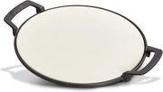 Supporto per pietra da pizza in ghisa per griglia a gas - con sistema a griglia in griglia - accessori per griglia a gas - 7790 pietra da pizza