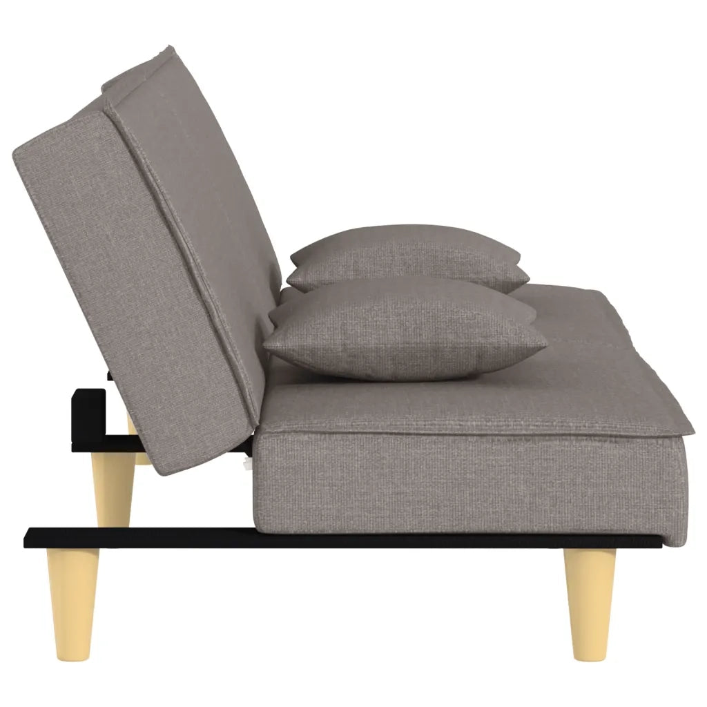 Divano letto-Sofa Letto-Daybed Tortora in Tessuto 250780
