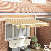 vidaXL Tenda Retrattile Multicolore 350 x 200 cm