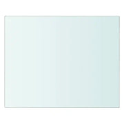 Lastra in Vetro Bianco 20x25 cm 243805