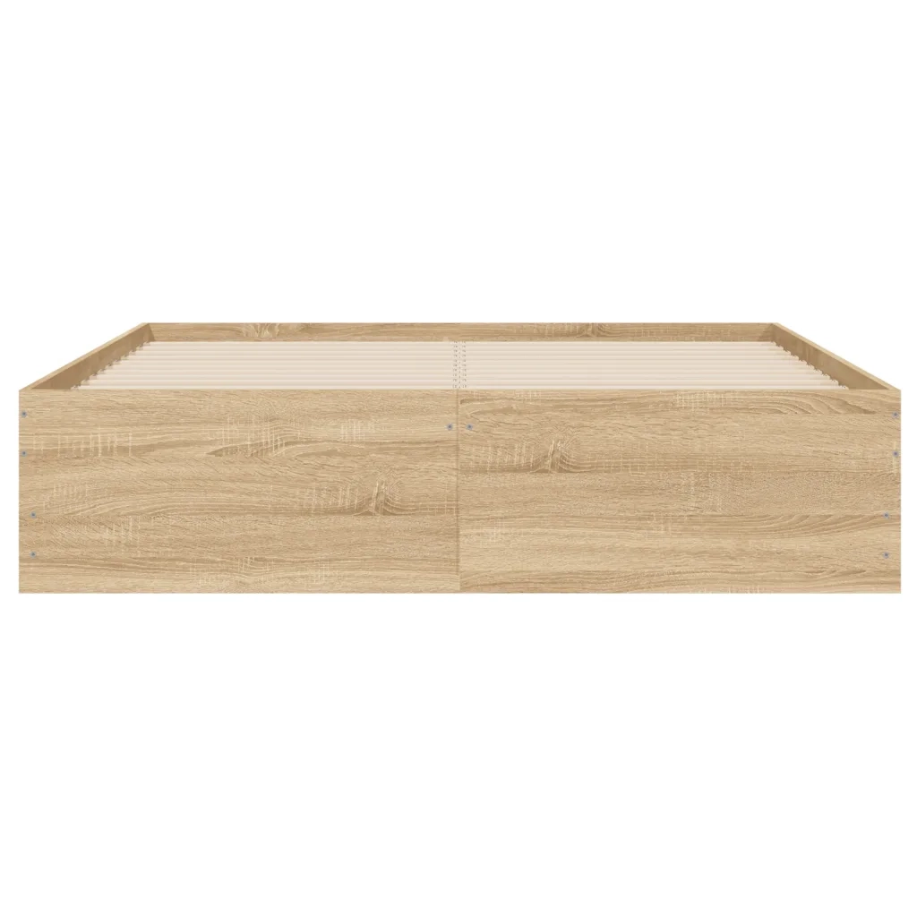 Giroletto Cassetti Rovere Sonoma 135x190 cm Legno Multistrato