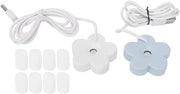 Mini Bevochtigatore USB Portatile - Creativo Mini Bevochtigatore USB per Ufficio Camera da Letto Viaggi - Silenzioso Becher Bevochtigatore (Bianco e Blu, 2 pezzi)