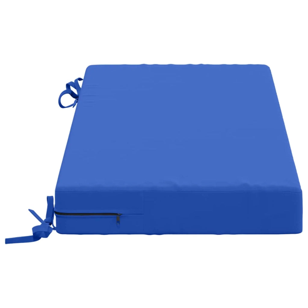 Cuscino per panchina SOEST 100% Poliestere Blu Reale 949576