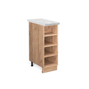 Scaffale da cucina Fame-Line Rovere dorato/Rovere dorato 30 cm, PL Marmo Vicco