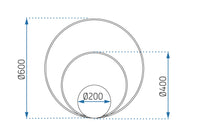 Lampada Da Soffitto App803-c