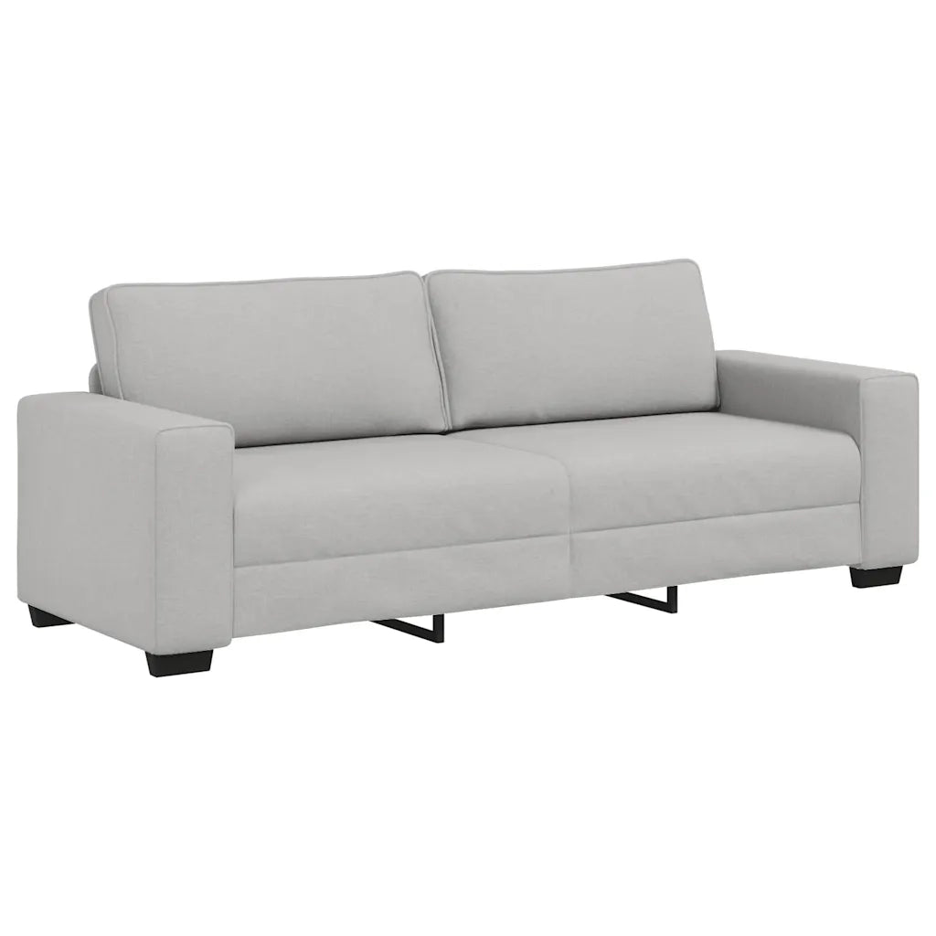 Divano a 3 Posti-Sofa 3 Posti Grigio Nuvola 180 cm in Tessuto 250077