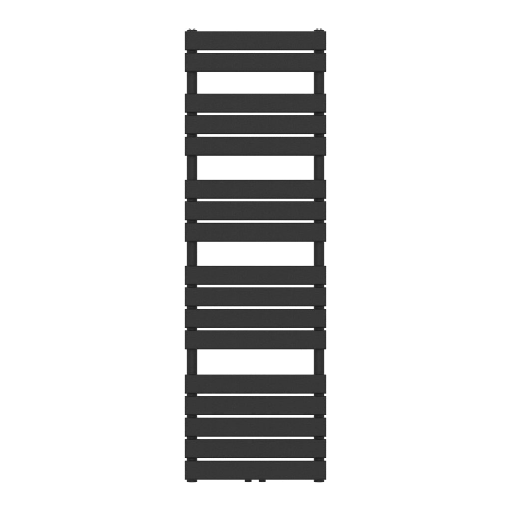 Scalda Asciugamani da Parete Voss ad Acqua Calda 160 x 50 cm Nero [neu.haus]