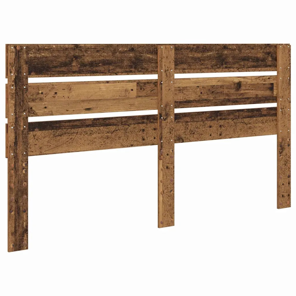 Testiera-Testata-Testiera Decorativa Legno vecchio 200 cm Legno multistrato 678596