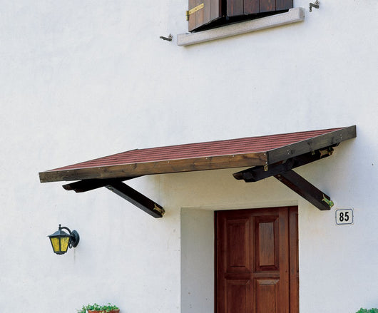 Kit Pensilina Rifinita a "S"  Color Noce in Pino di Svezia 225X112X64