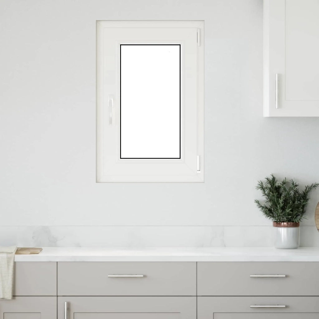 Finestra per Soffitta RISOR 50 x 75 cm PVC e Vetro Bianco CFW2585198