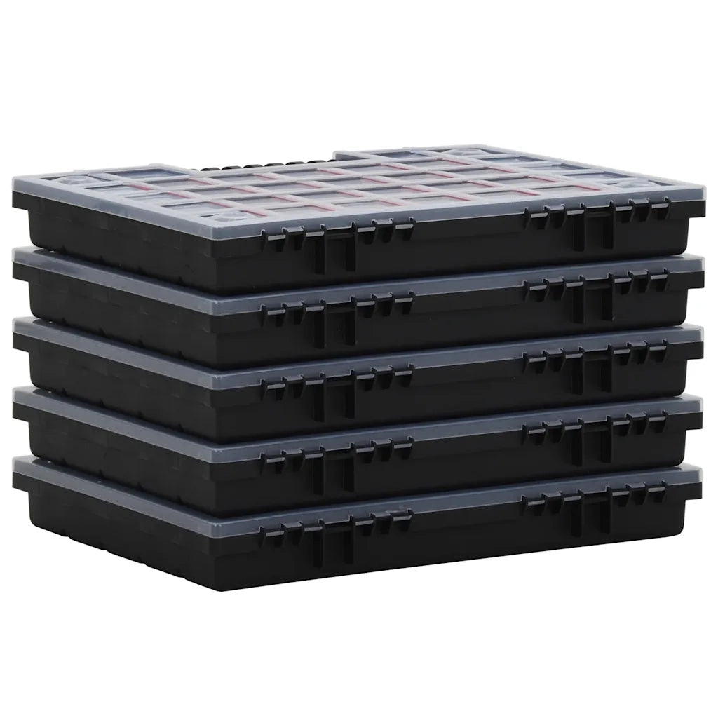 Scatole di Assortimento 5 pz 40x30x5 cm in Polipropilene 152095