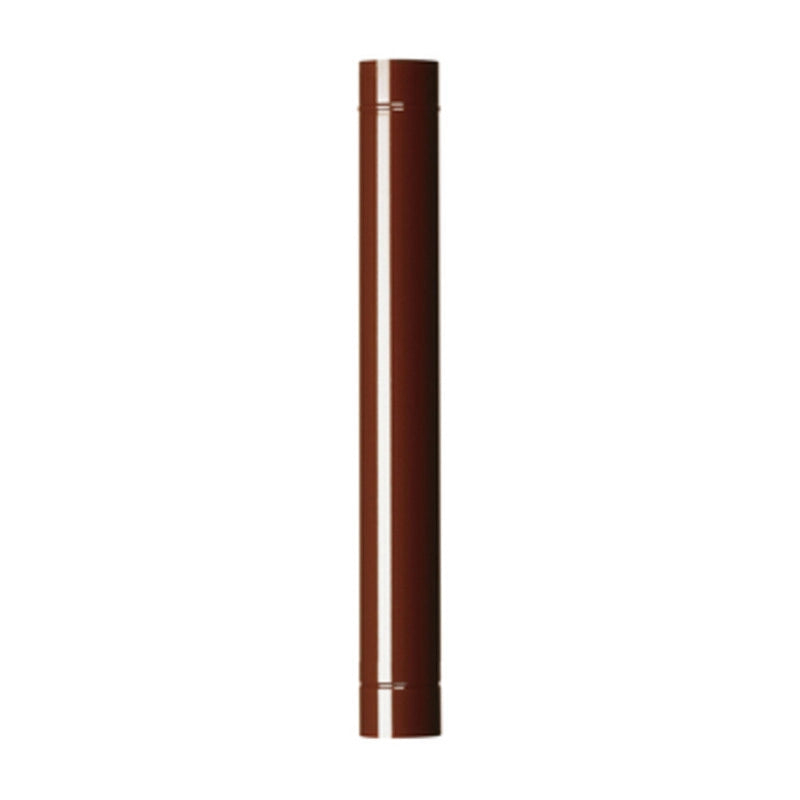 TUBO PER STUFA H 100 CM D  8 CM MARRONE- 12,0 pz
