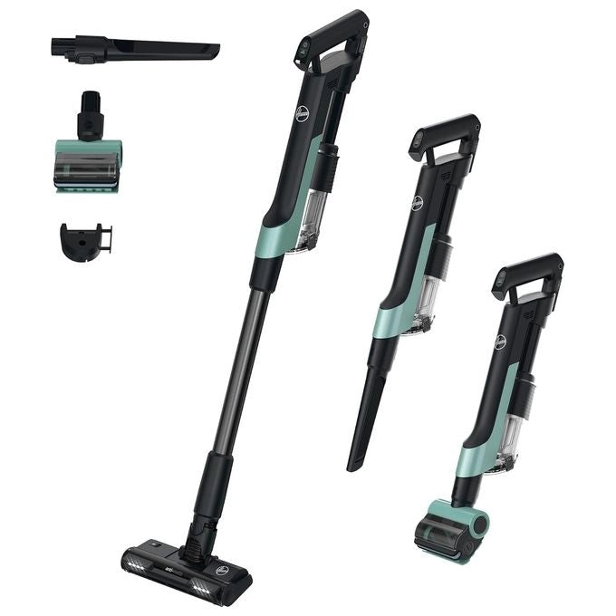Hoover HF201P 011 Aspirapolvere a bastone Batteria Secco EPA Senza sacchetto 1 L 195 W Blu