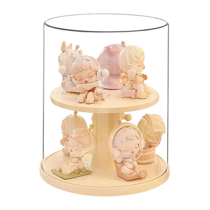 52Toys display espositivo per collezionabili, doppio arco, base stabile, montaggio facile, espositore vuoto