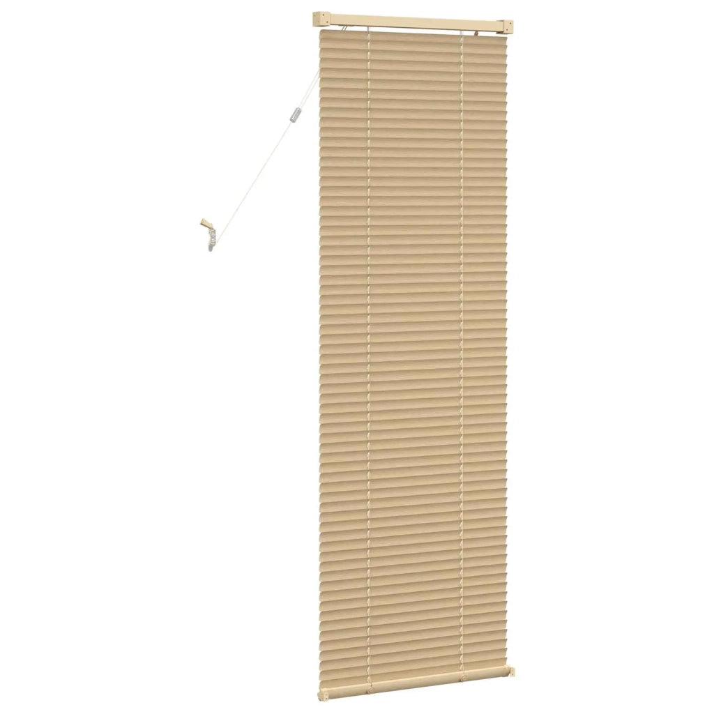 Tenda Veneziana Marrone Chiaro con Motivo 150 x 50 cm PVC 42003759