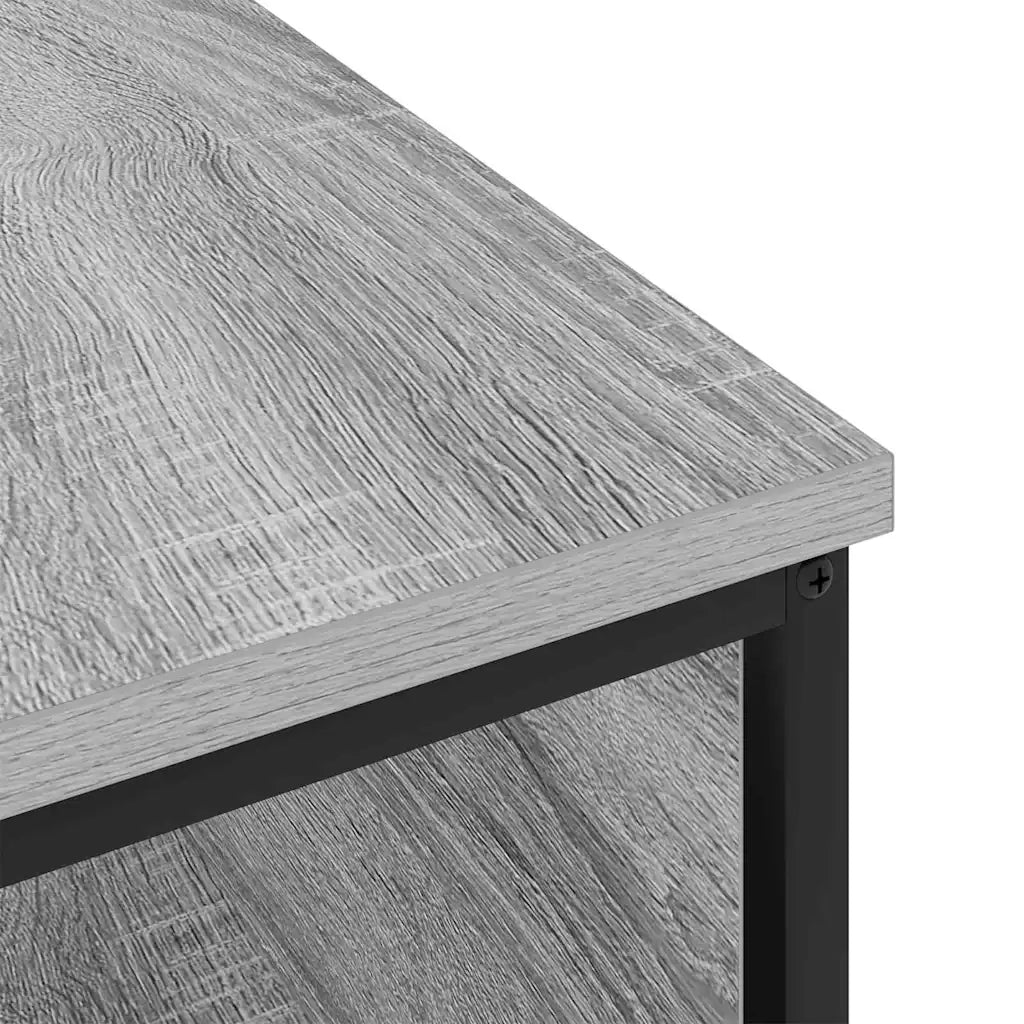 Comodino | Armadio da Notte | Mobiletto da notte Grigio Sonoma 41 x 28 x 76 cm