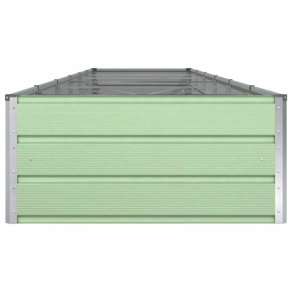 Fioriera Verde Pastello 580 x 100 x 45 cm Acciaio zincato