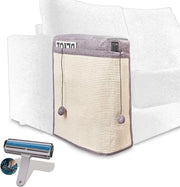 Polo da gatto con superficie in sisal - Rimossoori peli per protezione angoli divano - Palle per giocare con tasche - Sharpener per unghie gatto - Set per gatti (sinistra)