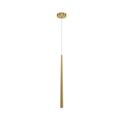 Maytoni Lampadario moderno Cascade 1 luce LED integrato ottone alluminio