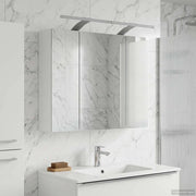 Mobiletto per specchio da bagno Bianco 60 x 14,5 x 50 cm