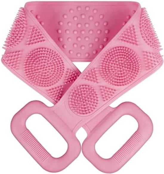 Spazzola per doccia a silicone per uomo e donna - Pulizia del corpo