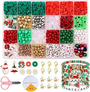 Set di decorazioni per bracciali di Natale per bambini DIY - 451 pezzi - set di Natale creativo per bambine - regali di Natale per bambine 4 5 6 7 8 anni