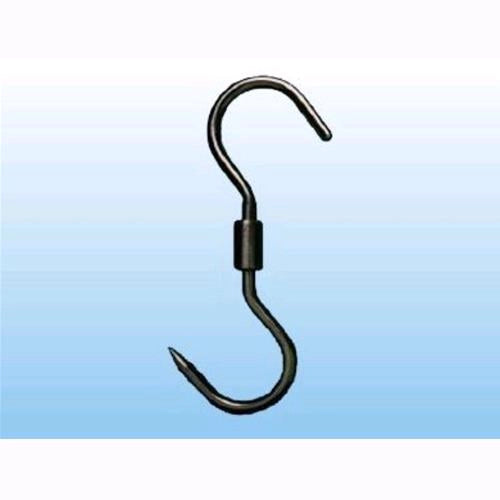 Gancio Per Macellaio In Acciaio Inox Girevole 240x10 Mm     Art.54