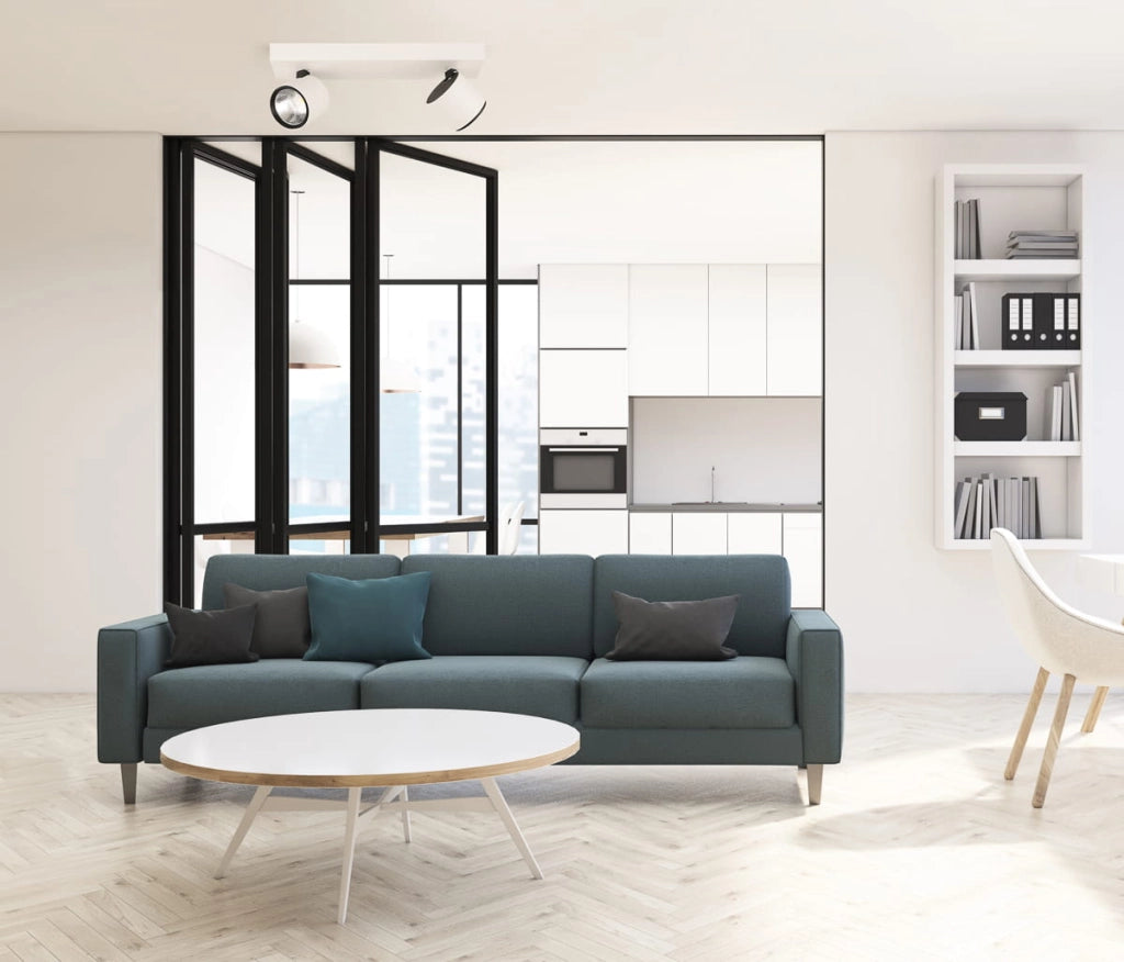 Italux Boniva plafoniera LED moderna 2 luci bianca 3000K