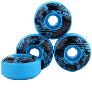 Ruote per Skateboard 52mm x 30mm - 4 Pezzi - Materiale PU Sostenibile - Adatto per Superfici Rupestri - Alta Resistenza - Ideali per Skateboard - Ruote per Skateboard