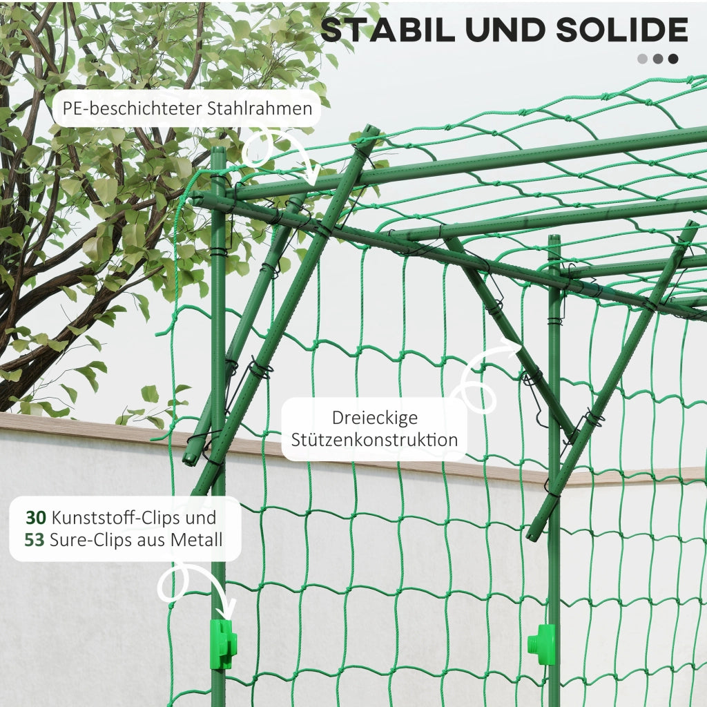 Griglia per piante rampicanti ¨C zephmum ¨C verde 223x223x223 cm